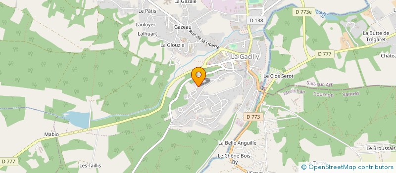localisation de l'entreprise MADAME CARINE ANGIBAUD à BRETIGNOLLES-SUR-MER