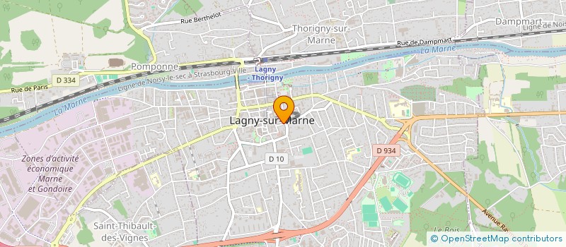 localisation de l'entreprise MADAME CARINE ARAUJO  CHARNY