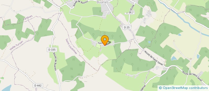 localisation de l'entreprise MADAME CARINE ARBETE  BUANES