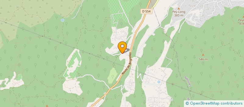 localisation de l'entreprise MADAME CARINE ARNAUD  MEOUNES-LES-MONTRIEUX