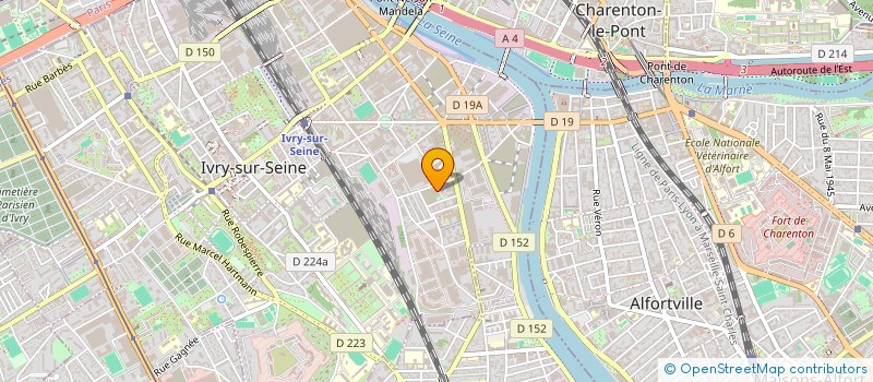 localisation de l'entreprise MADAME CARINE AU  IVRY-SUR-SEINE