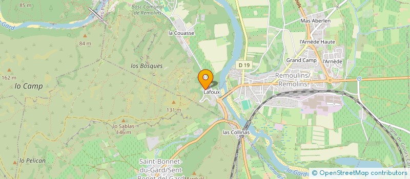 localisation de l'entreprise MADAME CARINE BAILLY  POUZILHAC