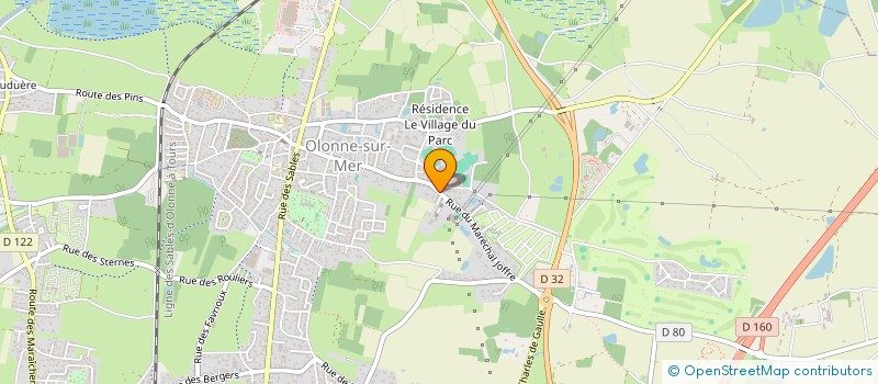 localisation de l'entreprise MADAME CARINE BARCIKOWSKI à LES SABLES D'OLONNE