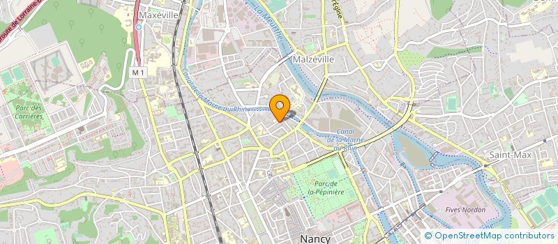 localisation de l'entreprise MADAME CARINE BASTIAN  NANCY