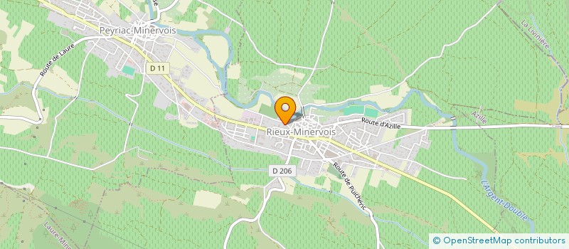 localisation de l'entreprise MADAME CARINE BASTIDE  LAURE-MINERVOIS