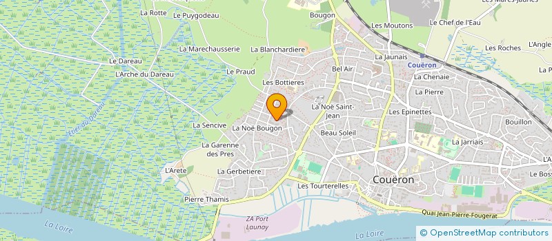 localisation de l'entreprise MADAME CARINE BEHIRI à COUERON