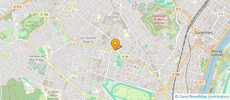 localisation de l'entreprise MADAME CARINE BELLAIS à RUEIL-MALMAISON
