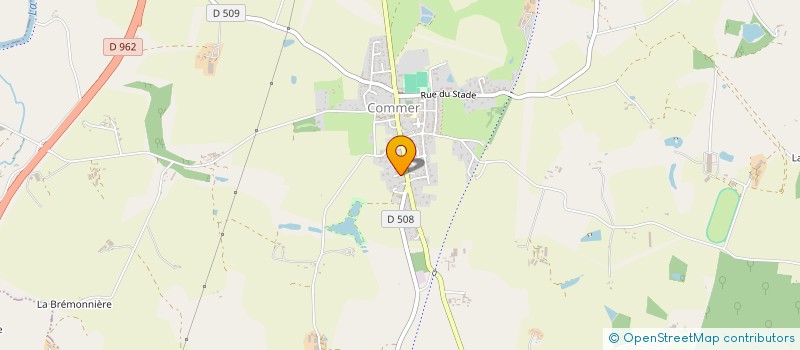 localisation de l'entreprise MADAME CARINE BELLIARD  COMMER