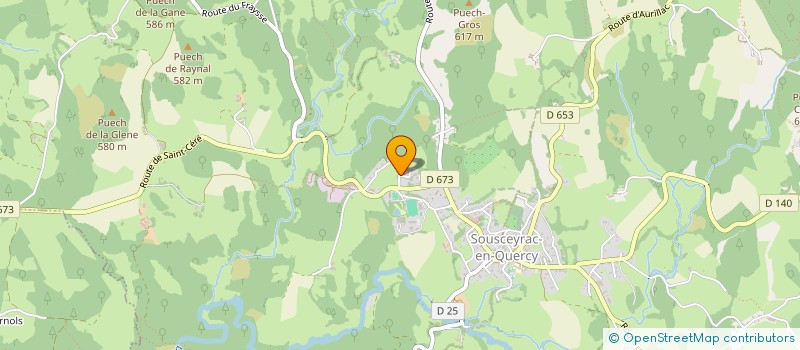 localisation de l'entreprise MADAME CARINE BENNET  LATRONQUIERE