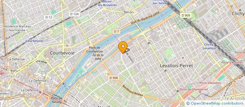 localisation de l'entreprise MADAME CARINE BERDOATI à NEUILLY-SUR-SEINE