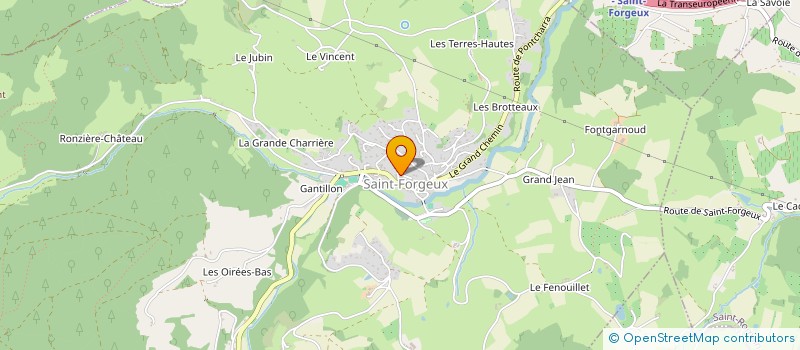 localisation de l'entreprise MADAME CARINE BERNARD à SAINT-FORGEUX
