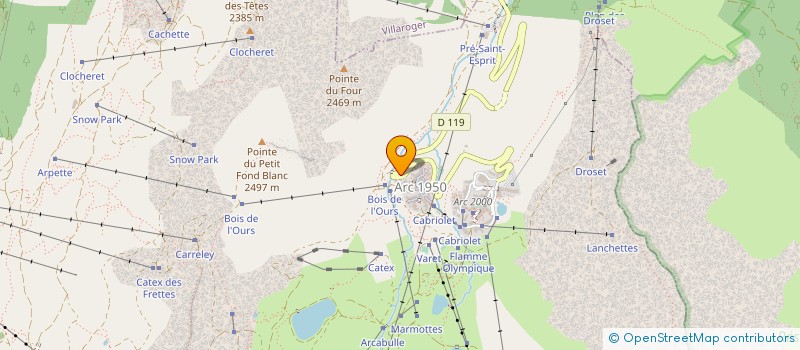 localisation de l'entreprise MADAME CARINE BERTOLOTTO  BOURG-SAINT-MAURICE