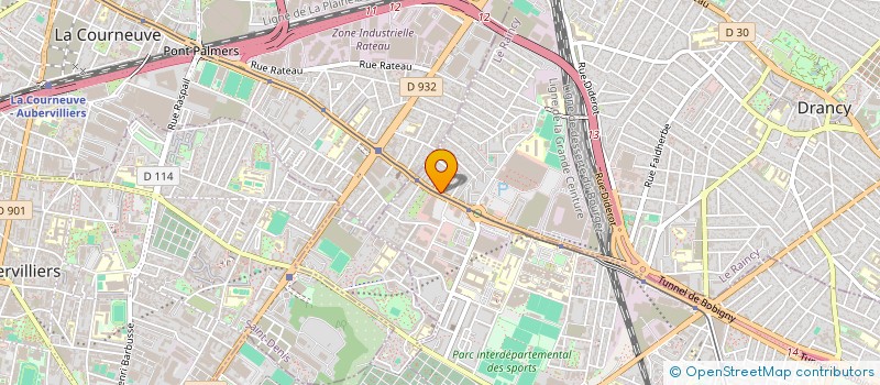 localisation de l'entreprise MADAME CARINE BIANCHINI à DRANCY