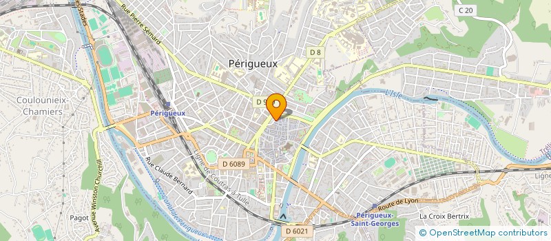 localisation de l'entreprise MADAME CARINE BIHIN  PERIGUEUX