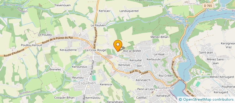 localisation de l'entreprise MADAME CARINE BLOCH  AUDIERNE