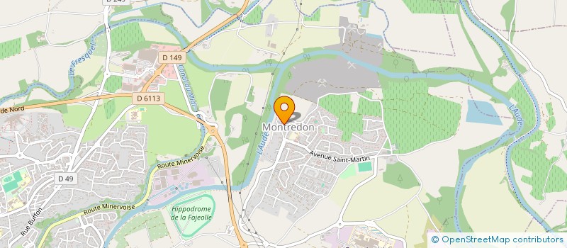 localisation de l'entreprise MADAME CARINE BONAFOS  CARCASSONNE