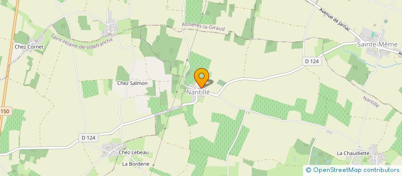 localisation de l'entreprise MADAME CARINE BONNIN  NANTILLE