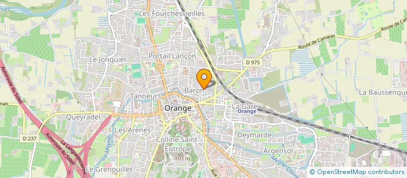 localisation de l'entreprise MADAME CARINE BONNIOL à ORANGE