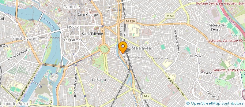 localisation de l'entreprise MADAME CARINE BONTEMPS à TOULOUSE