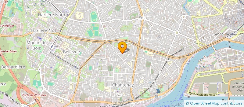 localisation de l'entreprise MADAME CARINE BOREL à NANTES