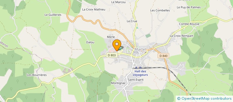 localisation de l'entreprise MADAME CARINE BOURDAIS  FLOIRAC