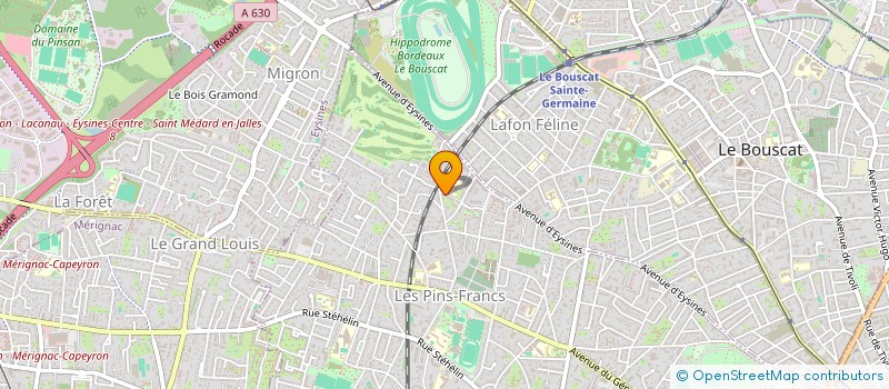 localisation de l'entreprise MADAME CARINE BOUYER à BORDEAUX