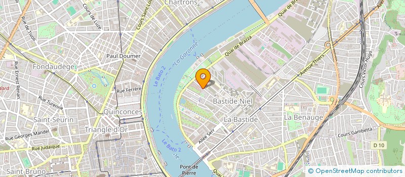 localisation de l'entreprise MADAME CARINE BOYADJIAN-LEROY  BORDEAUX