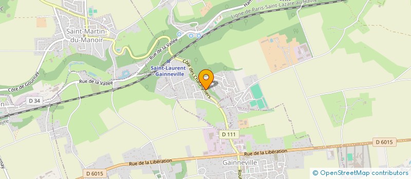 localisation de l'entreprise MADAME CARINE BRASSEUR  LE HAVRE