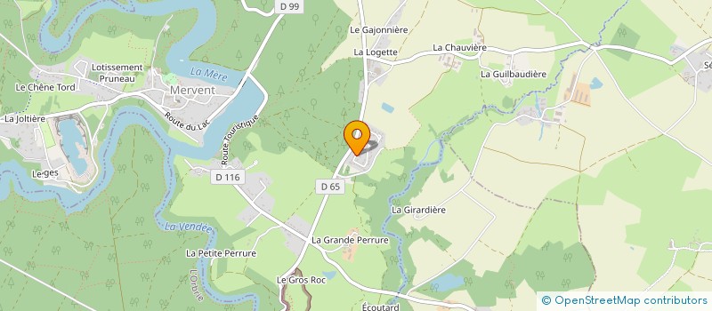 localisation de l'entreprise MADAME CARINE BROCHET à MERVENT
