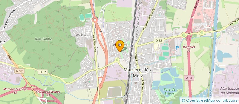 localisation de l'entreprise MADAME CARINE BROUSSARD  MAIZIERES-LES-METZ