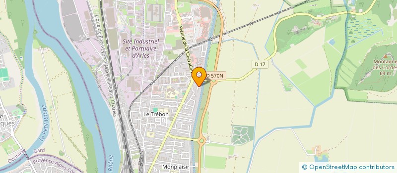 localisation de l'entreprise MADAME CARINE CEPI  ARLES