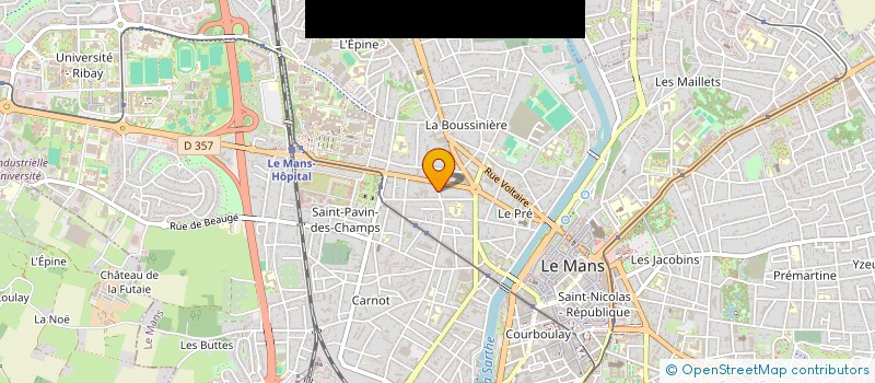 localisation de l'entreprise MADAME CARINE CHASTENET  FAUX