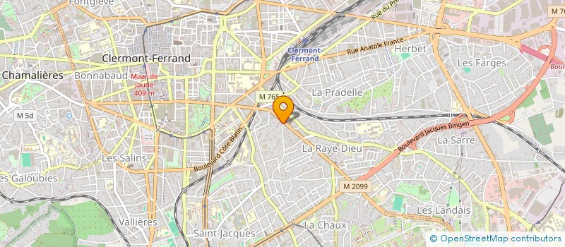 localisation de l'entreprise MADAME CARINE CHEFDEVILLE  CEBAZAT