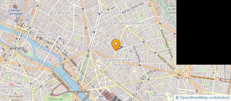 localisation de l'entreprise MADAME CARINE CLAUDE  PARIS