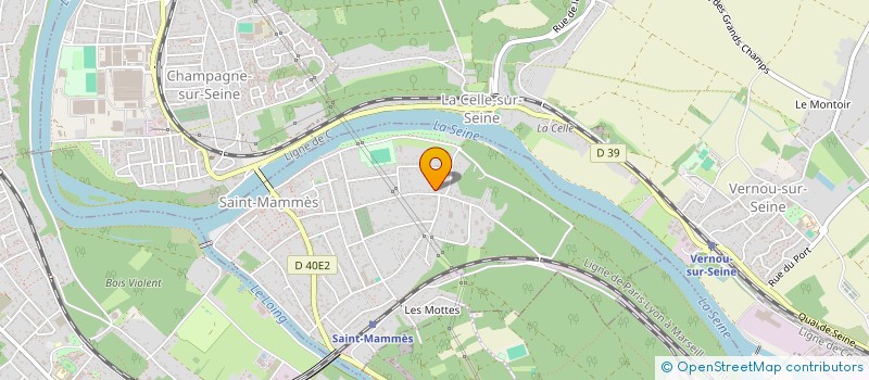 localisation de l'entreprise MADAME CARINE COEURTAT à SAINT-MAMMES