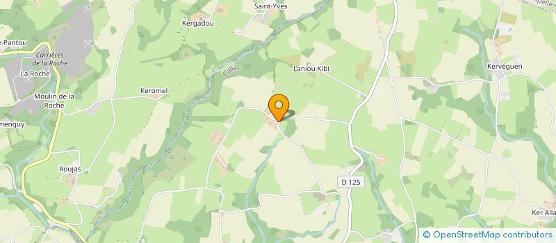 localisation de l'entreprise MADAME CARINE CORNU  CALLAC