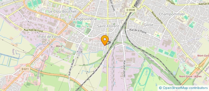 localisation de l'entreprise MADAME CARINE COUSIN  NIORT