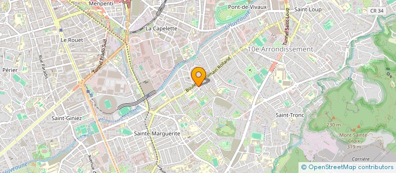 localisation de l'entreprise MADAME CARINE D'ALVIA à MARSEILLE