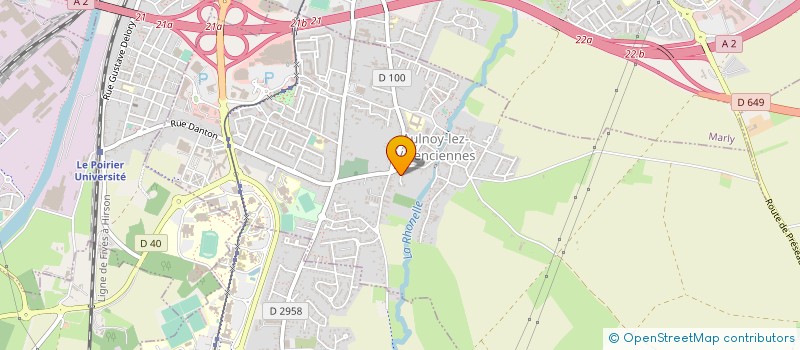 localisation de l'entreprise MADAME CARINE DA COSTA  AULNOY-LEZ-VALENCIENNES