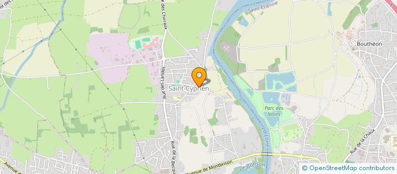 localisation de l'entreprise MADAME CARINE DARDICHON  SAINT-CYPRIEN