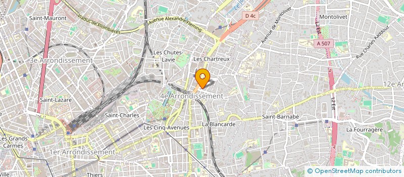 localisation de l'entreprise MADAME CARINE DARMANIN à MARSEILLE