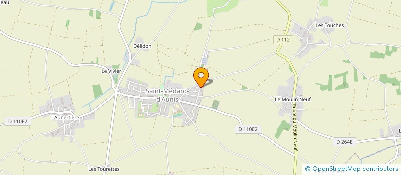 localisation de l'entreprise MADAME CARINE DAVID  SAINTE-SOULLE