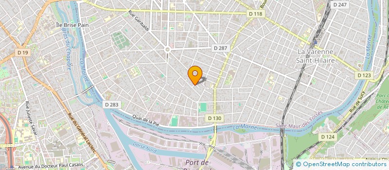 localisation de l'entreprise MADAME CARINE DE CASTRO à SAINT-MAUR-DES-FOSSES