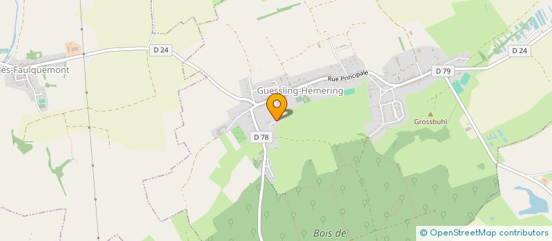 localisation de l'entreprise MADAME CARINE DECKER  GUESSLING-HEMERING