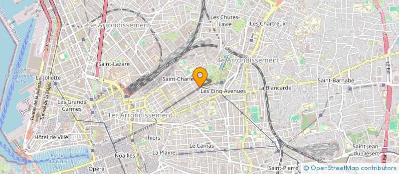 localisation de l'entreprise MADAME CARINE DELANOE à MARSEILLE