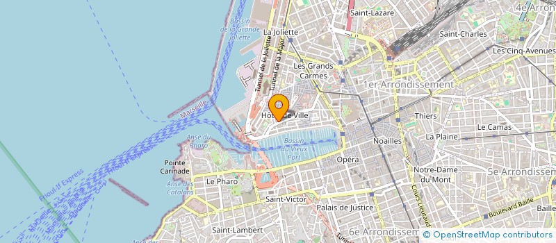 localisation de l'entreprise MADAME CARINE DELANOE-MAYADE à MARSEILLE