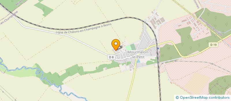 localisation de l'entreprise MADAME CARINE DELAPORTE  MOURMELON-LE-PETIT