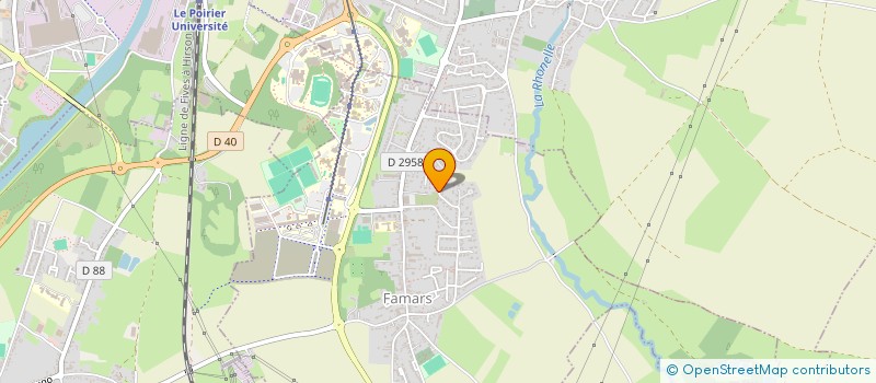 localisation de l'entreprise MADAME CARINE DELCAMBRE  FAMARS