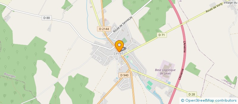 localisation de l'entreprise MADAME CARINE DEMONT  LEVET