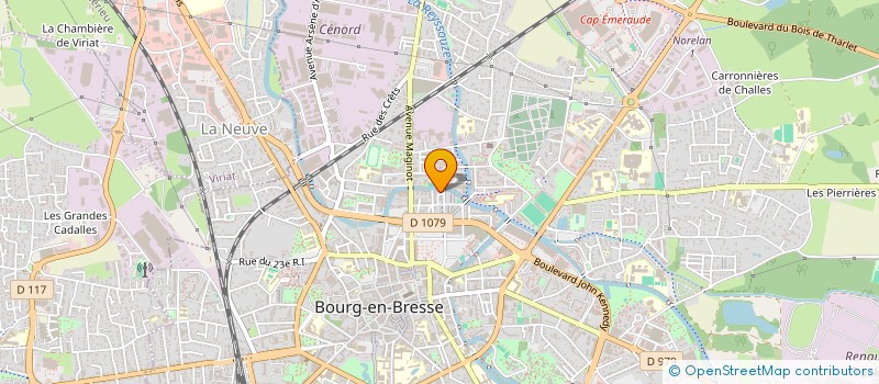 localisation de l'entreprise MADAME CARINE DESMARIS à BOURG-EN-BRESSE